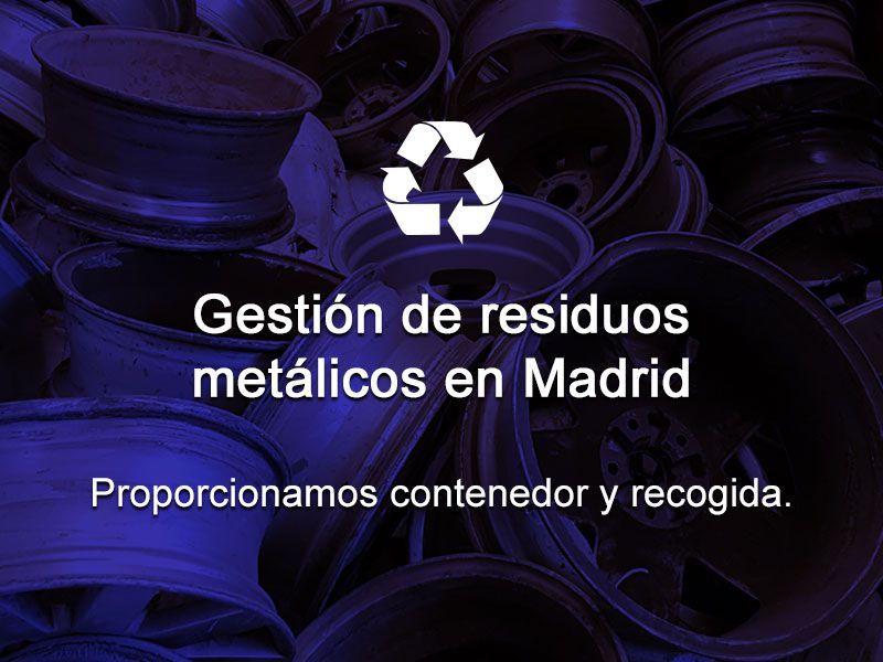 Reciclaje de metales en Madrid